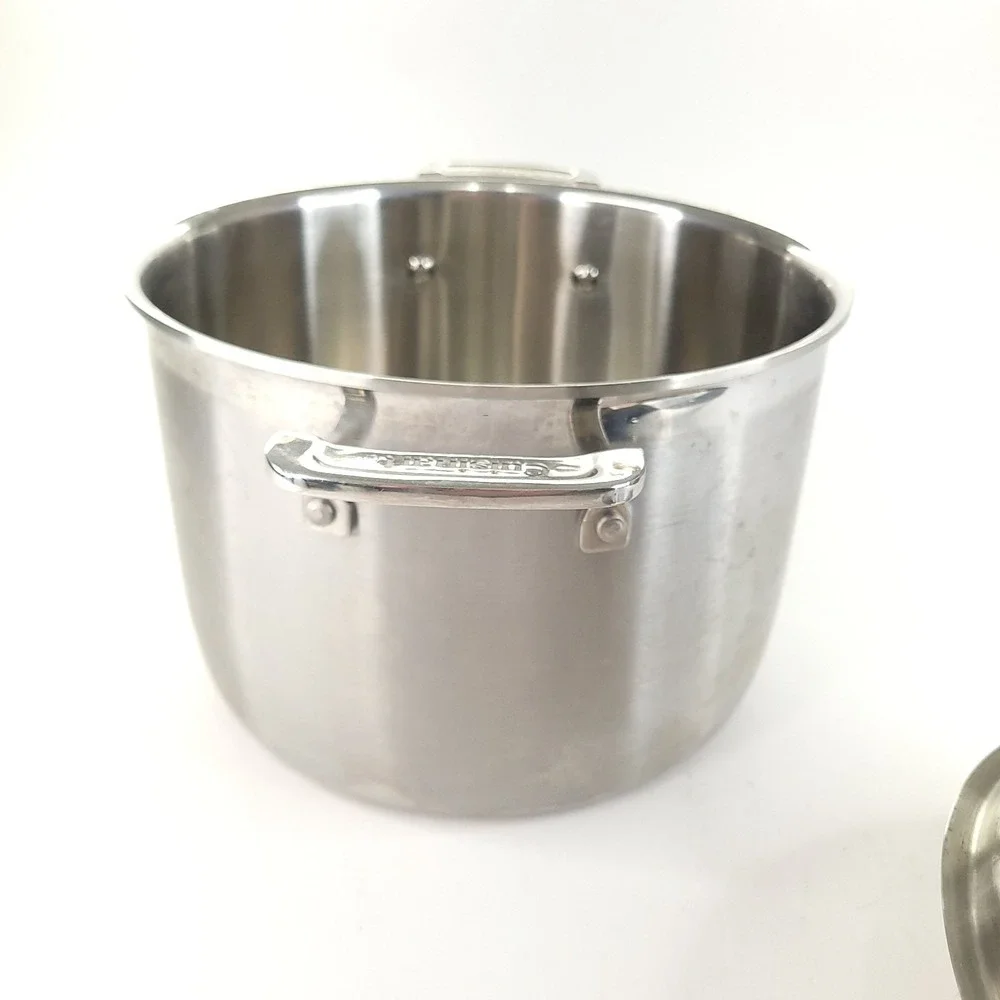 Cuisinart 8 Qt Stockpot Stainless Steel MCPS66-24N MultiClad Pro w/ Lid Tri Ply